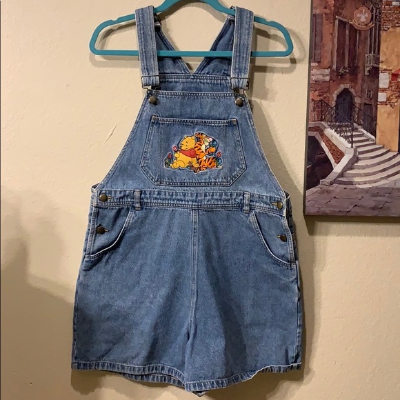 winnie the pooh dungarees womens
